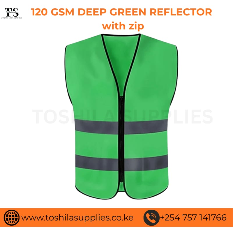 120GSM Deep Green Reflector with zip