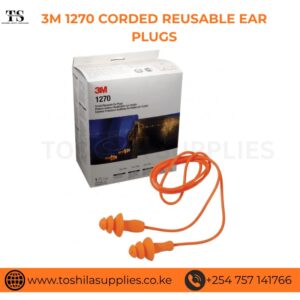 3M 1270 Corded Reusable Ear Plugs