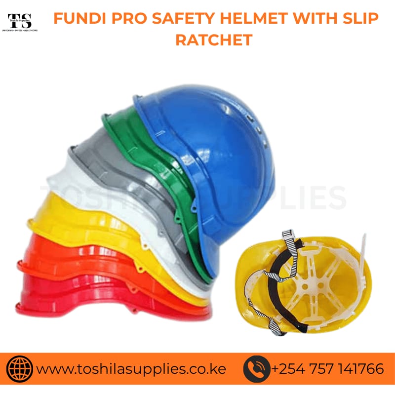 Fundi Pro Safety Helmet With Slip Ratchet