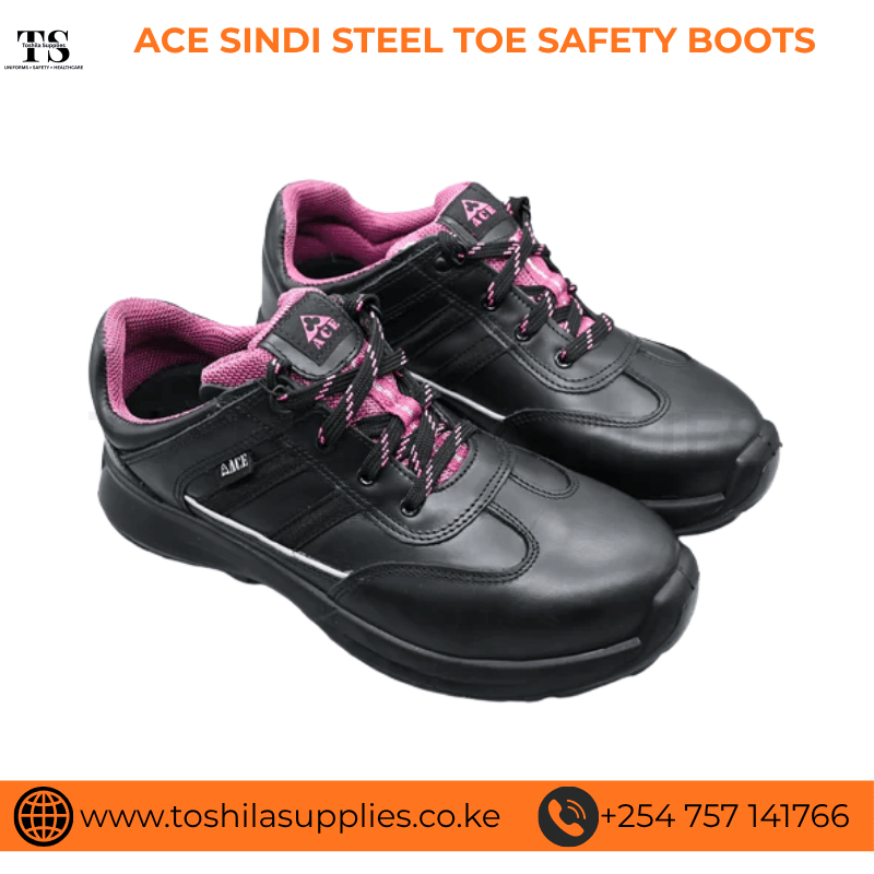 ACE SINDI STEEL TOE SAFETY BOOTS