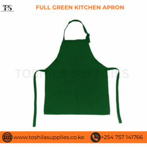 FULL GREEN KITCHEN APRON