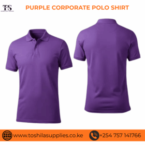 PURPLE CORPORATE POLO SHIRT