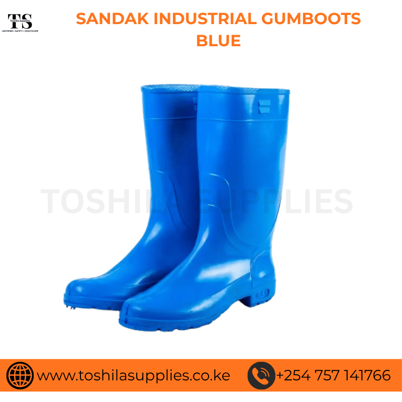 SANDAK INDUSTRIAL GUMBOOTS BLUE