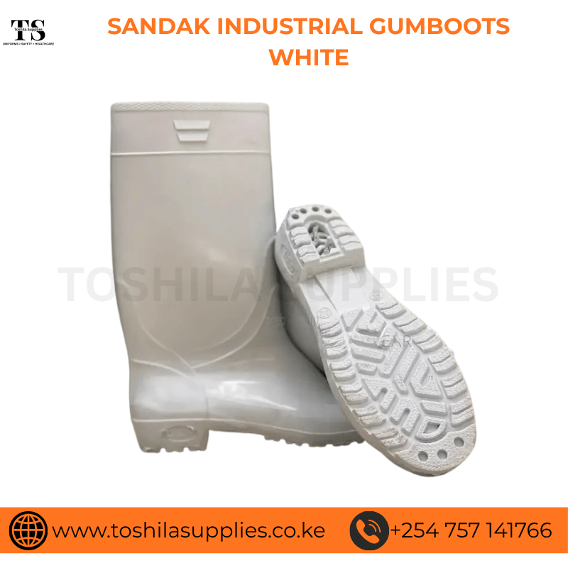 SANDAK INDUSTRIAL GUMBOOTS WHITE