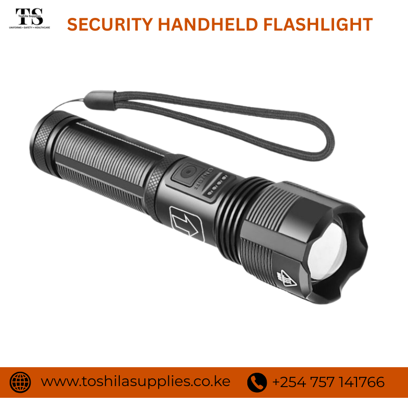 SECURITY HANDHELD FLASHLIGHT
