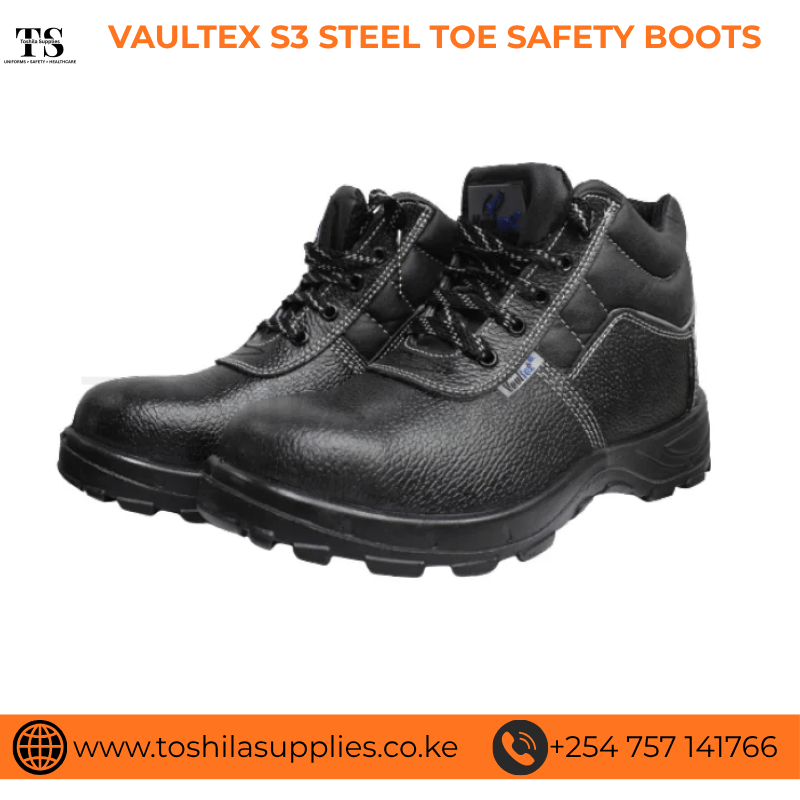 VAULTEX S3 STEEL TOE SAFETY BOOTS