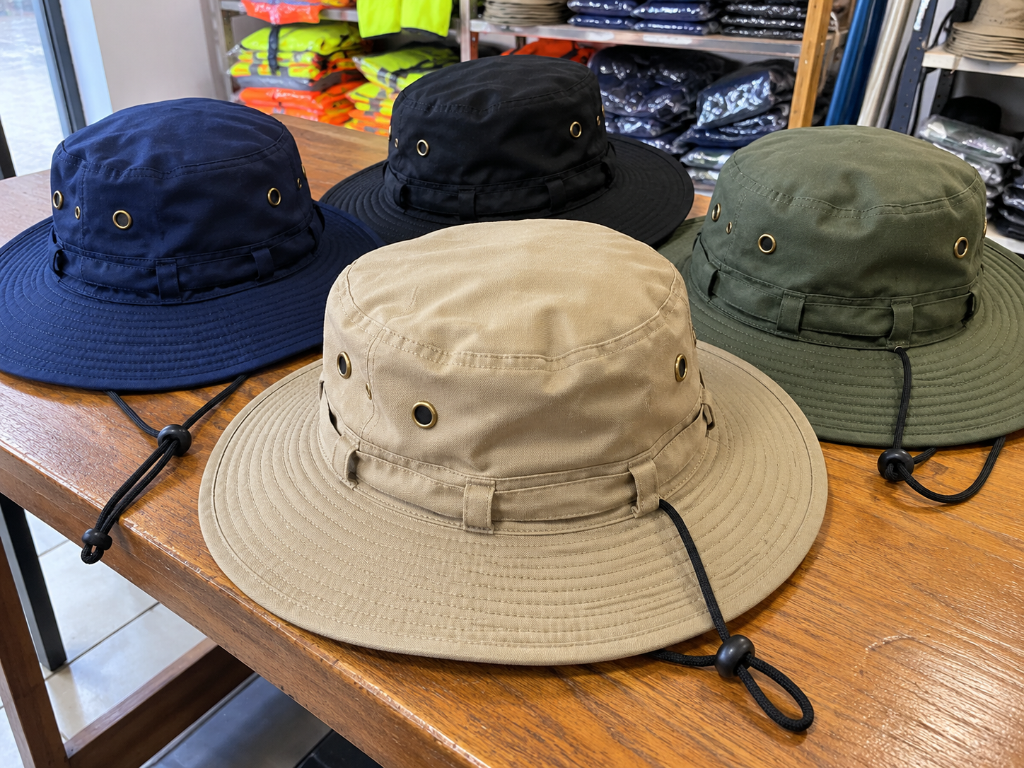 SAFARI COTTON WORK HATS - Image 2