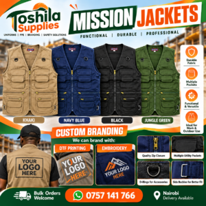 BRANDED MISSION JACKETS